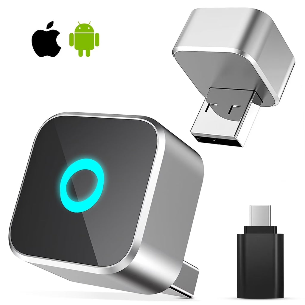 Wireless Carplay Adapter, 2-In-1 Apple Carplay and Android Auto Adapter, Convert Wired to Wireless, Plug and Play for Ios 10+ & Android 10+, Black